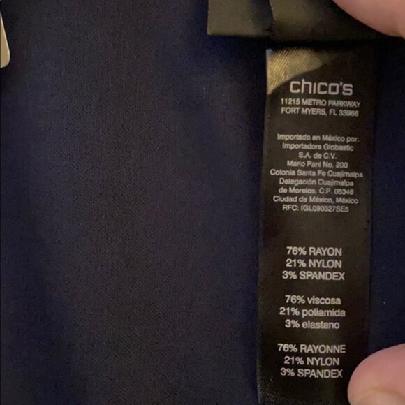 New With Tags  - Chico’s So Slimming Brigitte Ankle Pant - Size 4 - Picture 7 of 14